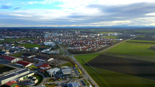 Buchloe mit Gewerbegebiet Nordwest 02