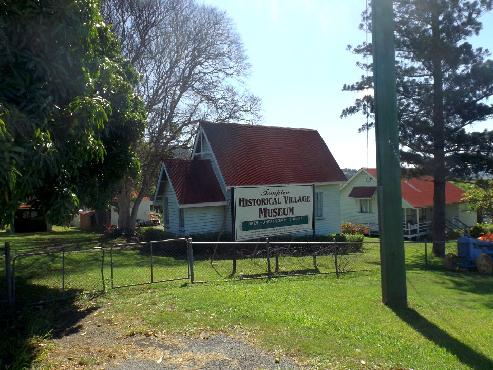 Building at the Templin Historical Village at Templin, Queensland