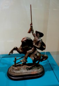 Buffalo Bill by Walter Winans, c. 1900, bronze - Circus Museum - John and Mable Ringling Museum of Art - Sarasota, FL - DSC00210