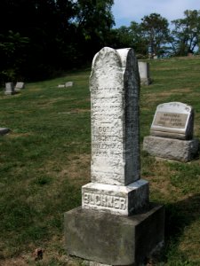 Buchner monument, West Liberty Cemetery, 2020-09-25, 02