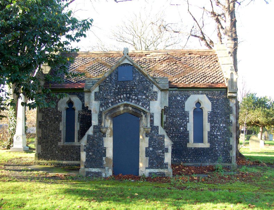 Building at Kingston Cemetery, St Mary's Road, Kingston, Portsmouth (November 2017)