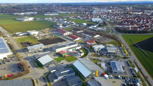 Buchloe mit Gewerbegebiet Nordwest 03