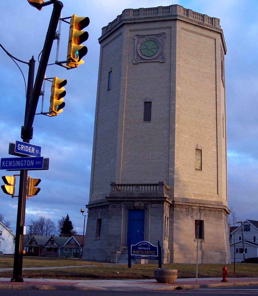 Buffalo masten district sign
