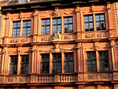 Building facade, Würzburg - DSC02919