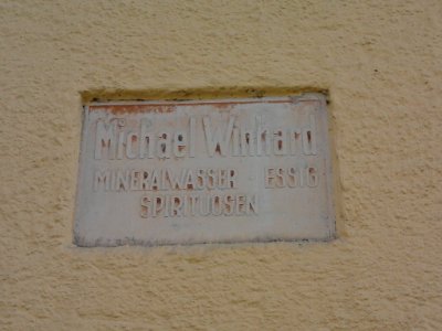 Buchtal 26 Eichstätt -Alte Firmentafel
