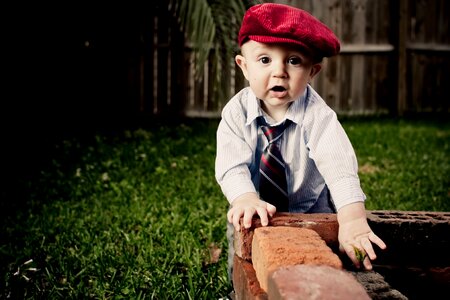 Bebe necktie baby photo