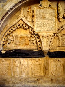 Burgos - Iglesia de San Nicolás de Bari - Sepulcro de Maluenda-Castro-Miranda 3