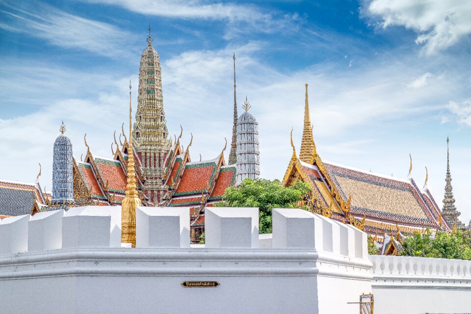 Temple of the emerald buddha capital palace