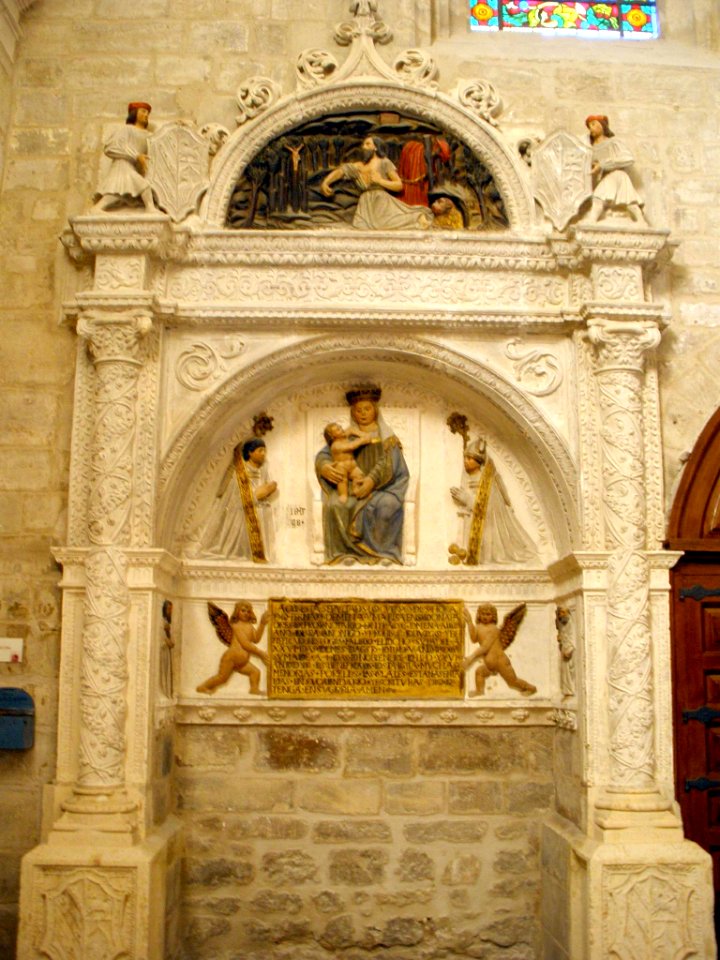 Burgos - Iglesia de San Nicolás de Bari - Sepulcro de Mena-Saenz de Oña (s-XVI)