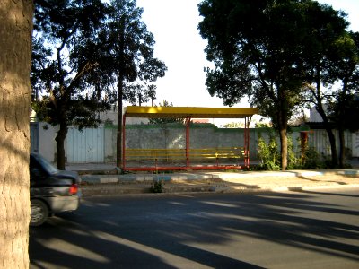 Bus stop - Khayyam boulevard - Nishapur 2
