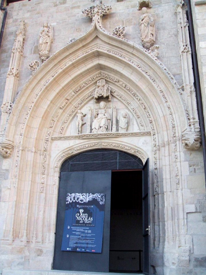 Burgos - Iglesia de San Nicolás de Bari 02
