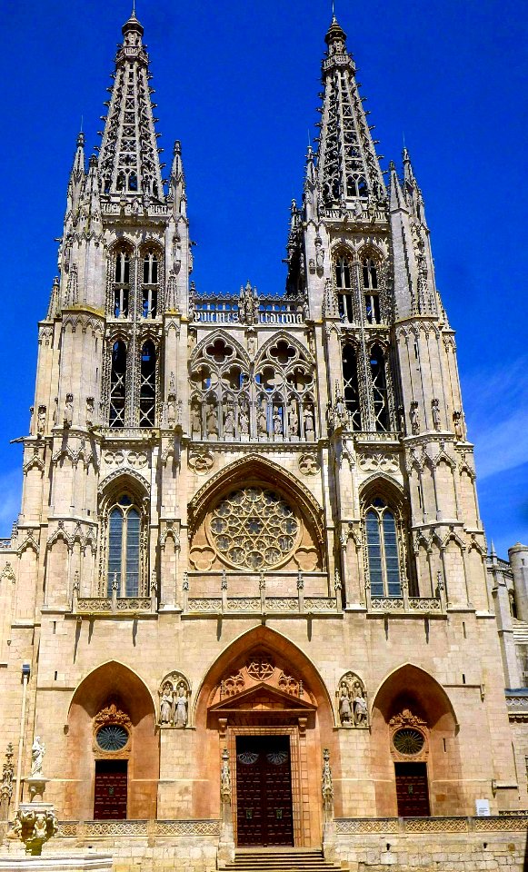 Burgos - Fachada oeste de la Catedral 1