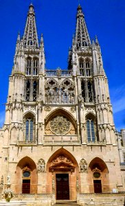 Burgos - Fachada oeste de la Catedral 1