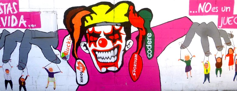 Burgos - Graffiti de clown
