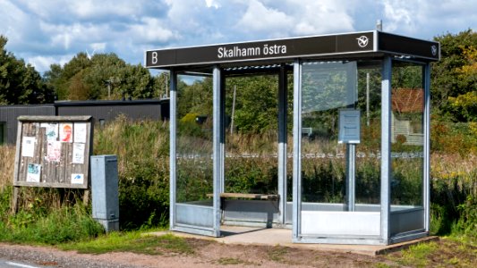 Bus stop Skalhamn Östra photo