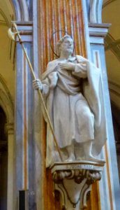 Burjassot - Iglesia de Sant Miquel Arcàngel, interior, estatuas 08