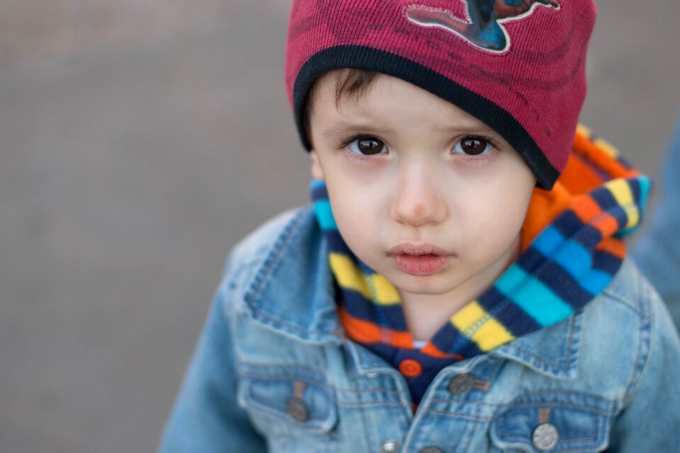 Kid childhood portrait