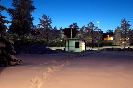 Bus stop Puistokatu Oulu 20190123