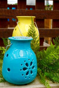 Pots ceramic garden photo