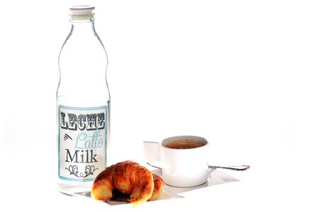 Kitchen cafe coffee with milk