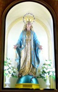 Burjassot - Iglesia de Sant Miquel Arcàngel, interior, estatuas 02