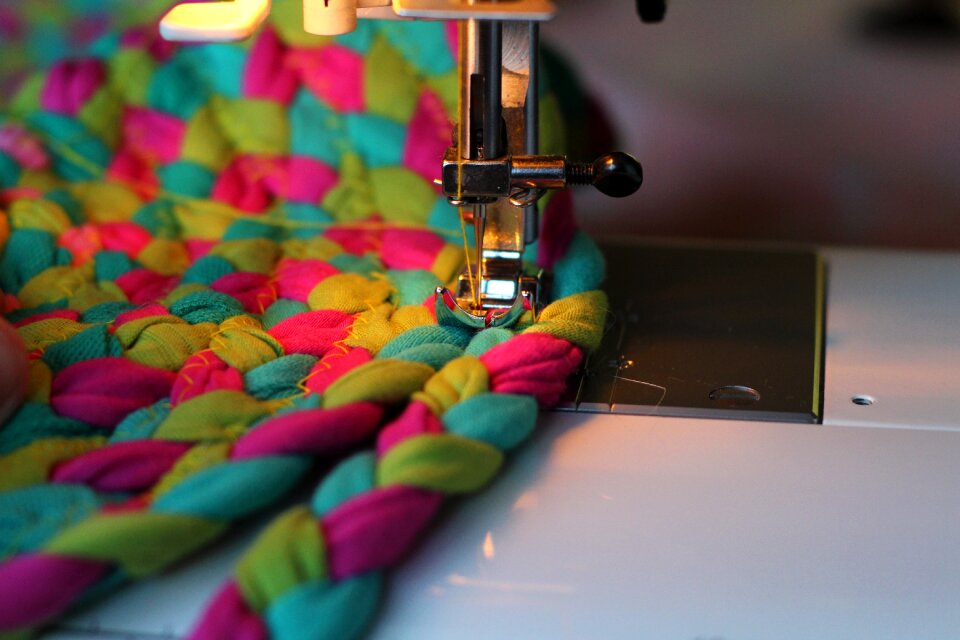 Sew stitch handicraft