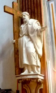 Burjassot - Iglesia de Sant Miquel Arcàngel, interior, estatuas 05