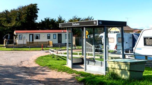 Bus stop Skalhamn photo