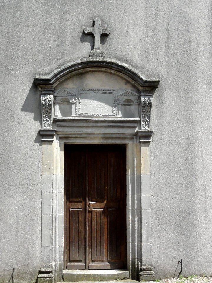 Burthecourt-aux-Chênes (M-et-M) église, porte