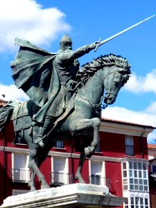 Burgos - Estatua del Cid 01