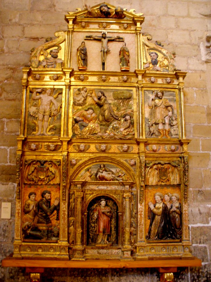 Burgos - Museo del Retablo de San Esteban, Retablo de San Lorenzo