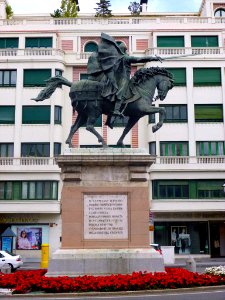 Burgos - Estatua del Cid 10