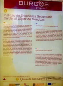Burgos - Colegio de San Nicolás (IES Cardenal López de Mendoza) 1