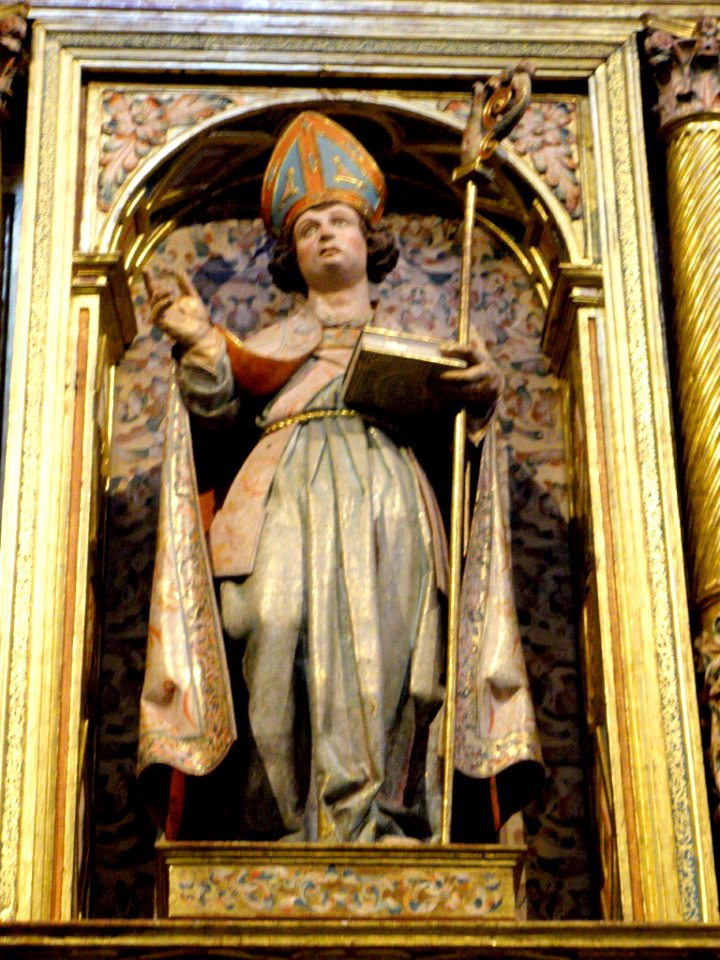 Burgos - Museo del Retablo de San Esteban, Retablo de San Martín Obispo 2