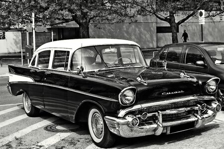 Pkw black and white low key