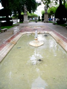 Burgos - Paseo del Espolón, fuentes 2