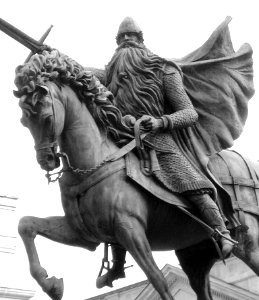 Burgos - Estatua del Cid