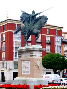 Burgos - Estatua del Cid 12