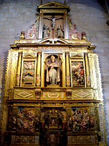 Burgos - Museo del Retablo de San Esteban, Retablo de San Martín Obispo 1