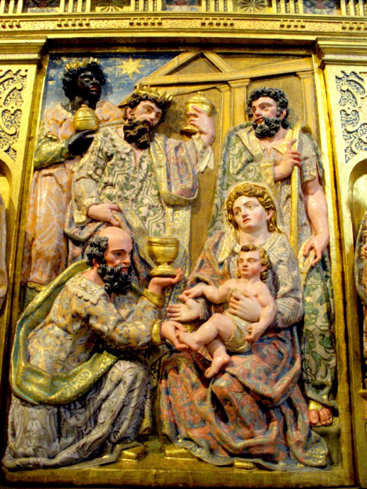 Burgos - Museo del Retablo de San Esteban, Retablo de San Martín Obispo 3