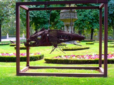 Burgos - Plaza de Castilla, rotonda 1