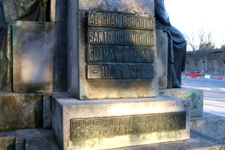 Burgos - Monumento a Santo Domingo de Guzmán 1