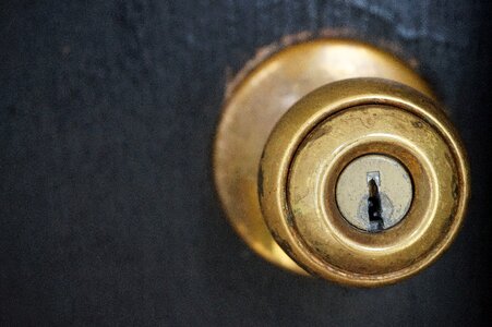 Key hole key front door