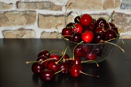 Sweet sweet cherries fruit
