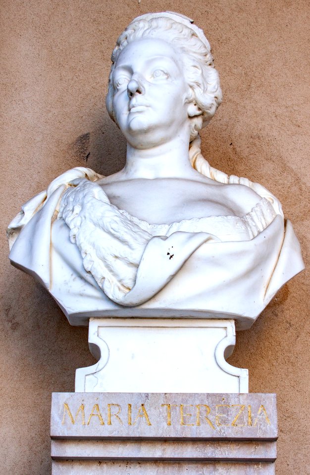 Bust of Maria Theresa in the Szeged Pantheon