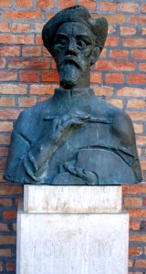 Bust of Tivadar Csontváry Kosztka in the Szeged Pantheon