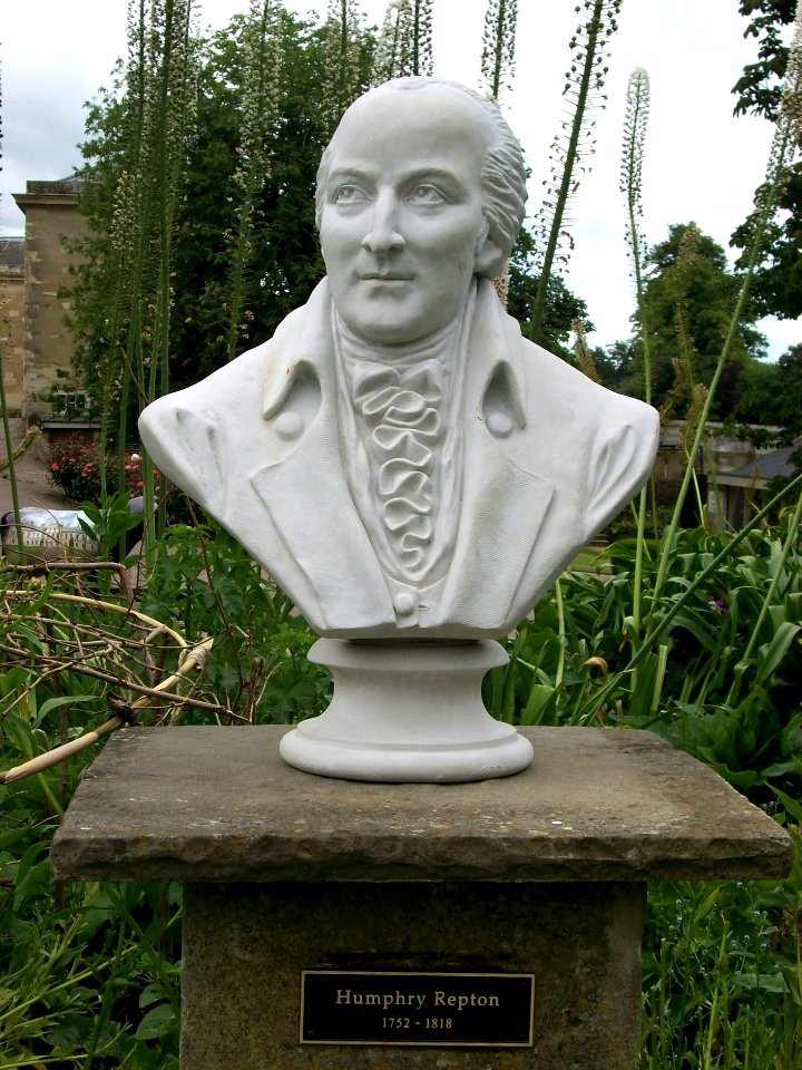 Bust of Humphry Repton, Woburn Abbey gardens