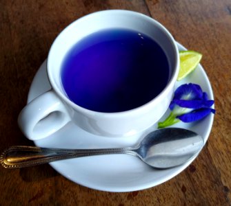 Butterfly-pea flower tea 2