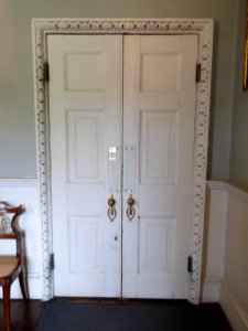 Bust Parlour doorway - Shugborough Hall - Staffordshire, England - DSC00287