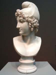 Bust of Paris, 1809, by Antonio Canova, marble - Art Institute of Chicago - DSC09528 photo